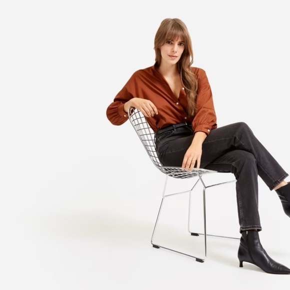 Everlane High Waist Straight Jeans Black - Picture 15 of 15